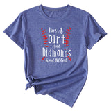 I'm A Dirt and Didmonds Kurzarm-Top für den Sommer für Damen