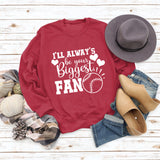 I'LL ALWAY'S BE YOUR CREW NECK LETTERS LOVE LOVE SLEEVE DRESS WOMEN