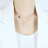 New Smiley Face Pendant Personalised Fashion Compact Design Women's Collarbone Chain