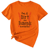 I'm A Dirt and Didmonds Kurzarm-Top für den Sommer für Damen