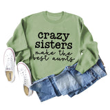 Crazy Sisters Make Bottoming Long-sleeved Shirt Large Size Sweater