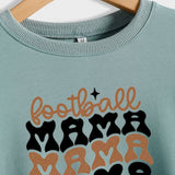 FOOTBALL MAMA Football Letter Printing Fashion Printing New Long Sleeve Sweater