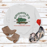 GRISWOLD'S Letter Print Arm Love Sweatshirt Top