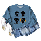 Round Neck Letter Women's Leggings WINTER SPRING Plus-size Sweatshirt