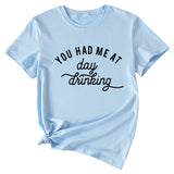 Tu m'as eu le jour T-shirt ample décontracté à manches courtes