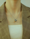 NEHZUS Style multicouche tempérament titane acier collier femmes mode bague Sexy clavicule chaîne cou chaîne vente en direct