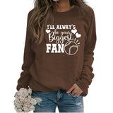 I'LL ALWAY'S BE YOUR CREW NECK LETTERS LOVE LOVE SLEEVE DRESS WOMEN